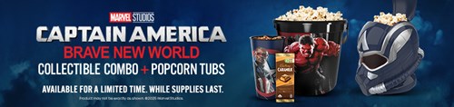 Captain America Collectible Cups and Tubs