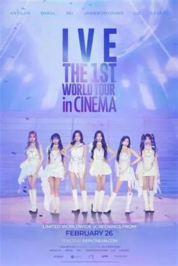 IVE The 1st World Tour in Cinema poster