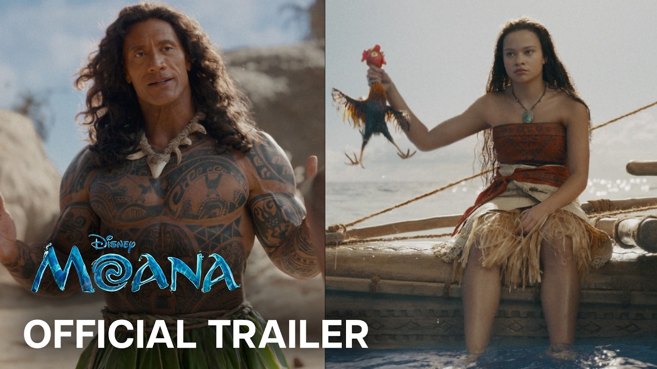 watch Moana Official Trailer